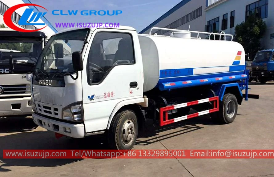 ISUZU NKR 5000 litre water tanker