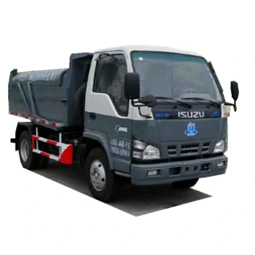 ISUZU NKR 5cbm front loader dump truck โมซัมบิก