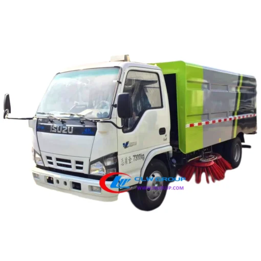 Caminhão limpador de ruas ISUZU NKR 5m3