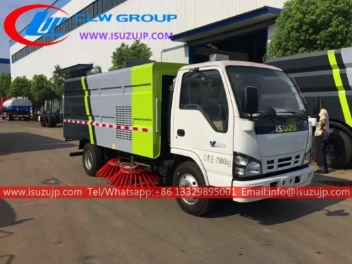 ISUZU NKR 5m3 street sweeper truck