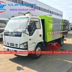 ISUZU NKR 5m3 vacuum sweeper truck