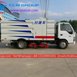 ISUZU NKR 6 ton air sweeper truck