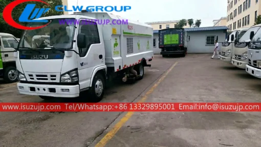 Camion aspirateur routier ISUZU NKR 6 tonnes