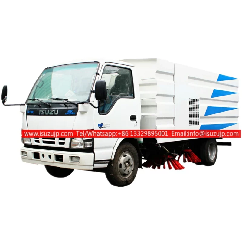 ISUZU NKR 6 ton sweeper truck for sale Isuzu Truck Manufacturer