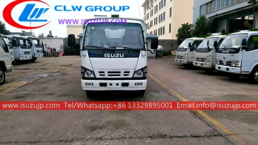 ISUZU NKR 6 ton truck mounted vacuum cleaner