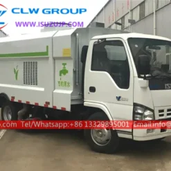 ISUZU NKR 6 ton vacuum sweeper truck