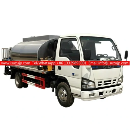 ISUZU NKR 6cbm বিটুমেন স্প্রেয়ার ট্রাক