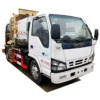 ISUZU NKR 6cbm side loader trash truck Chile