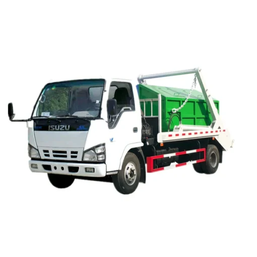 ISUZU NKR 6cbm çöp konteyneri kamyonu satılık Burundi