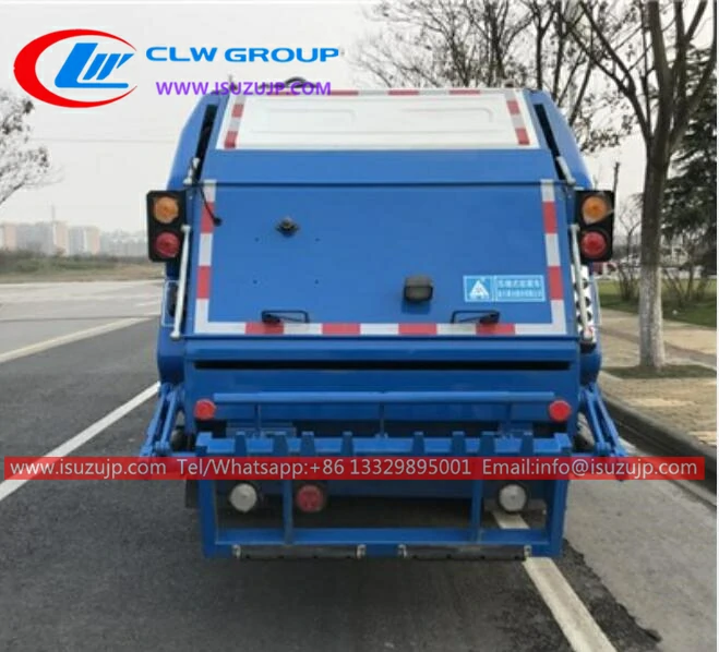 ISUZU NMR 6cbm garbage dump truck price in Georgia