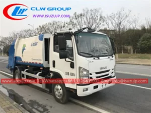 ISUZU NMR 6m3 garbage dump truck for sale in Georgia