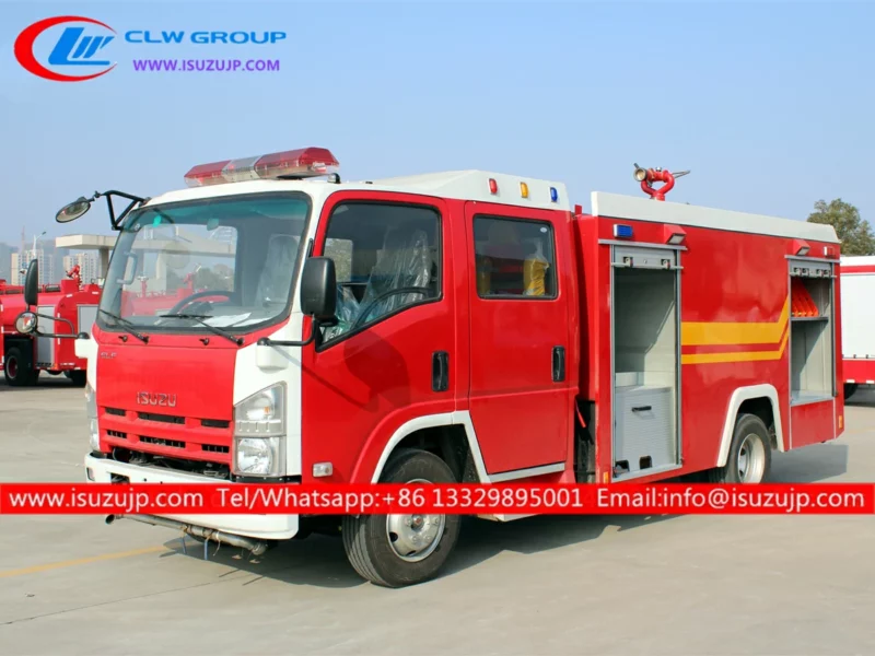 ISUZU NNR 5000L fire fighting truck manufacturers Tajikistan