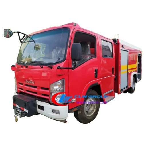 ISUZU NNR 5cbm شاحنة إطفاء صغيرة