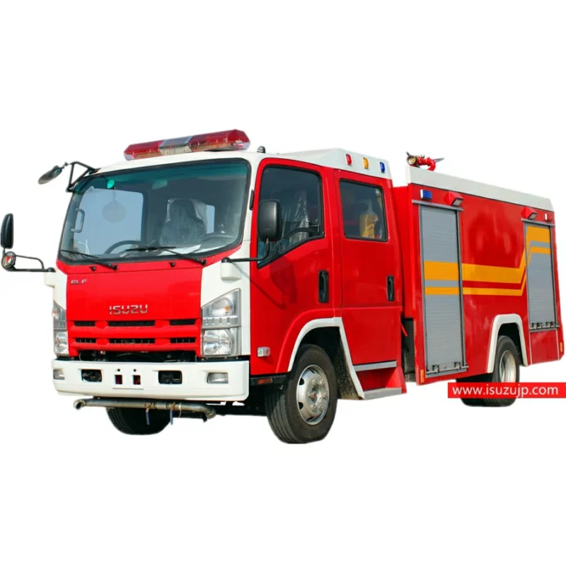 ISUZU NNR 5cbm pumper fire truck Bangladesh