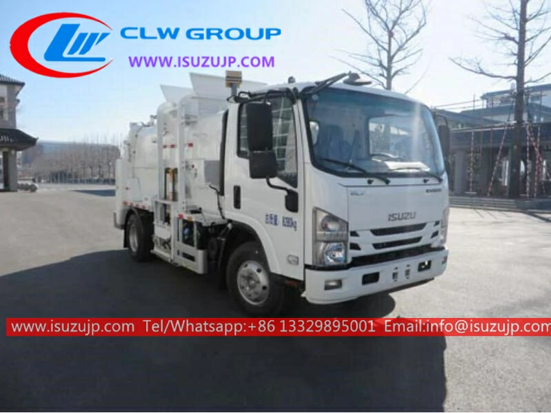 ISUZU NNR trash removal truck Chile