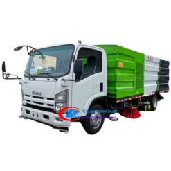 ISUZU NPR 10cbm street sweeping truck