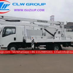 ISUZU NPR 20m cherry picker