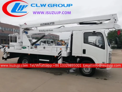 ISUZU NPR 20 m olcha yig'uvchi bomli lift