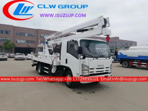 ISUZU NPR 20m cherry picker lift