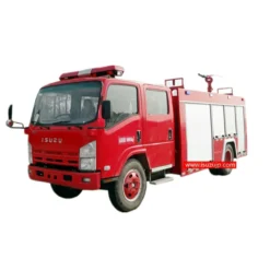 ISUZU NPR 4000 litres water Foam fire engine for sale Bhutan