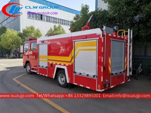 Армейская пожарная машина ISUZU NPR 4t Казахстан