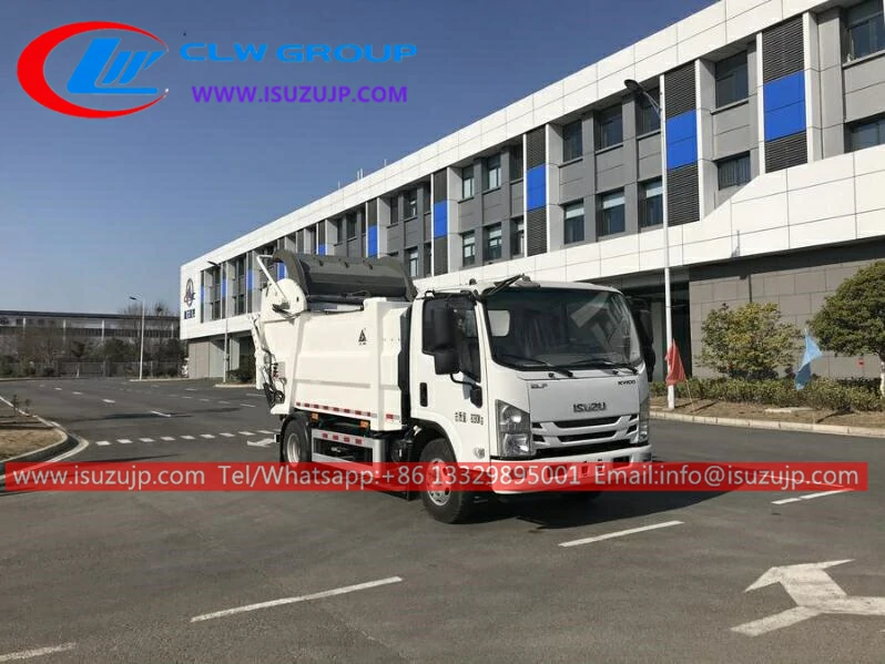 ISUZU NPR 5cbm bin truck for sale in Turkey