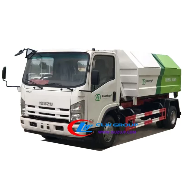 ISUZU NPR 8 ton hook loader truck Isuzu Truck Manufacturer Tanker