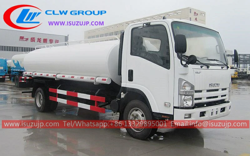 ISUZU NPR 8000L water truck for sale Cambodia