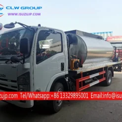 ISUZU NPR 8cbm asphalt patch truck