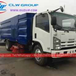 ISUZU NPR 8cbm street sweeper vacuum truck