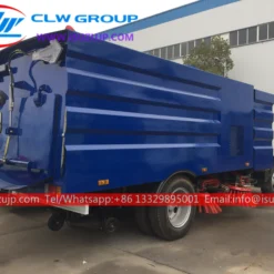 ISUZU NPR 8cbm truck mounted sweeping machine