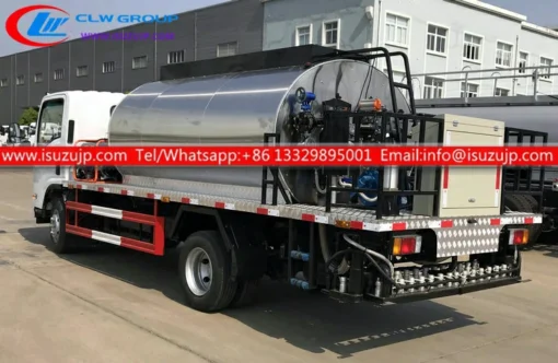 ISUZU NPR 8m3 bitumen tanker truck