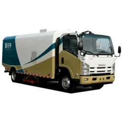 ISUZU NPR 8m3 vacuum street sweeper Togo