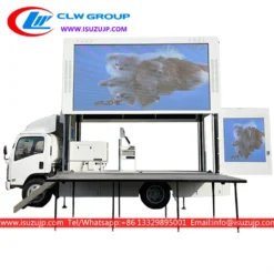 ISUZU NPR led screen truck