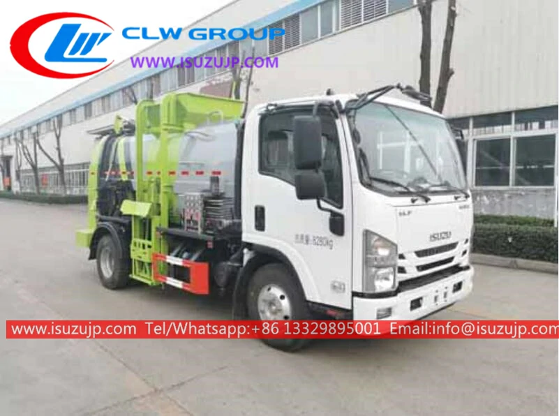 ISUZU NPR solid waste truck Argentina