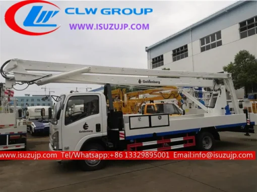 ISUZU NQR 22m aerial lifter truck