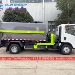 ISUZU NQR 5 tonne side loader trash truck Suriname