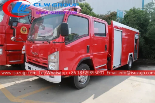 ISUZU NQR 5000kg truk pemadam kebakaran internasional