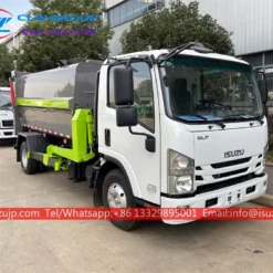 ISUZU NQR 6m3 side loader garbage truck Venezuela