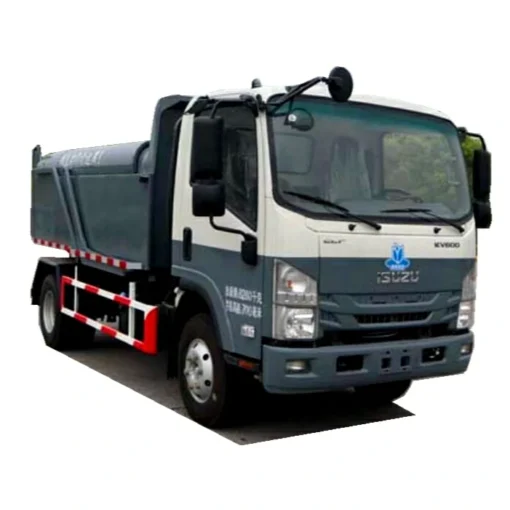ISUZU NQR 6m3 إدارة النفايات شاحنة قلابة أنغولا