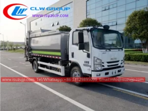 ISUZU NQR 8cbm refuse trucks for sale in Armenia