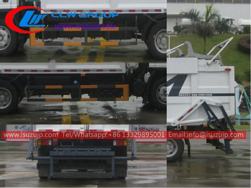 ISUZU NQR 8m3 trash compactor truck Singapore