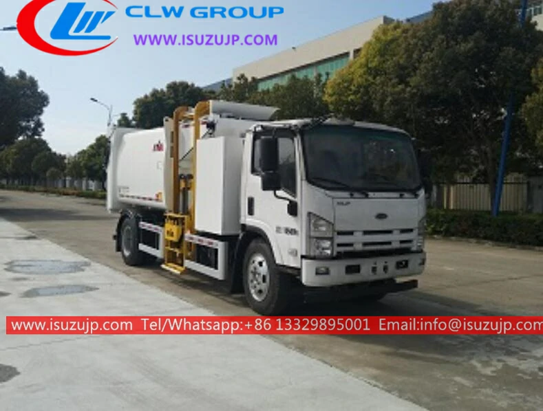 ISUZU electric garbage truck manufacturers Antigua and Barbuda