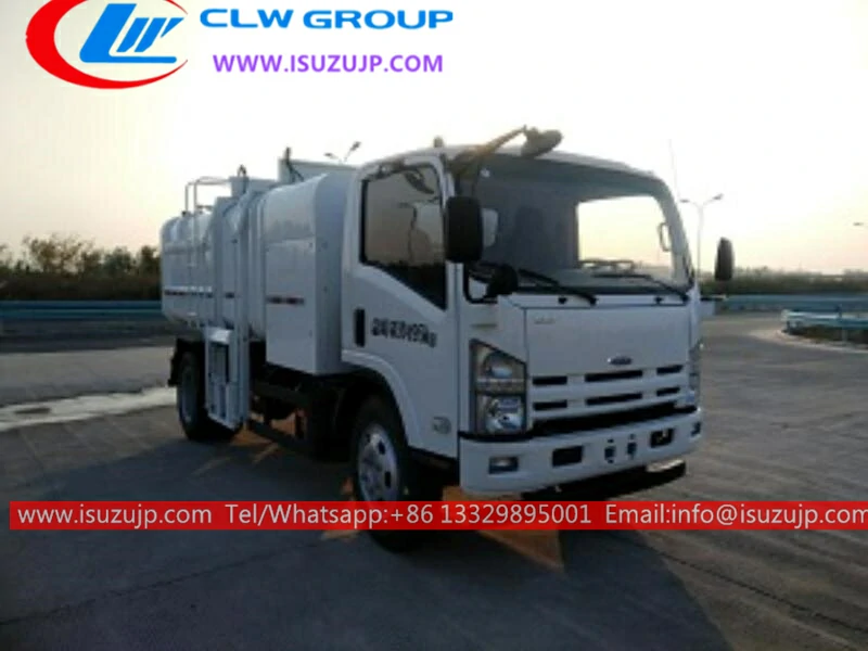 ISUZU electric garbage trucks for sale Dominica