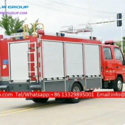 ISUZU fire engine vehicle Vanuatu