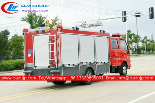 ISUZU fire engine vehicle Vanuatu