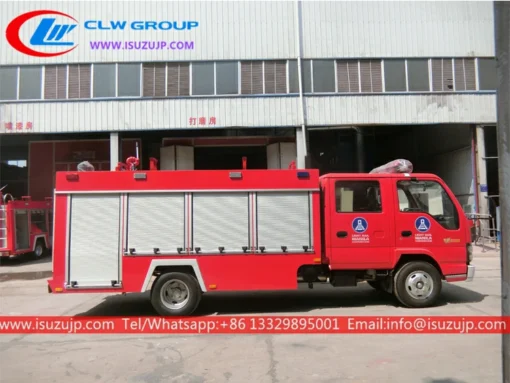 Produsen kendaraan pemadam kebakaran ISUZU Malaysia