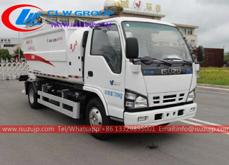 ISUZU new way garbage trucks price in Djibouti