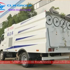 ISUZU road cleaning truck sweeper Rwanda