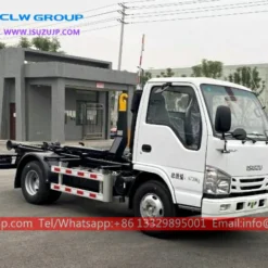 ISUZU small hook lift garbage truck Niger